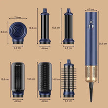 Load image into Gallery viewer, 6 i 1 Profesjonell Hair Styler - Blå farge - tekshop.no