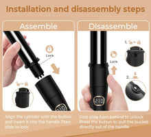 Load image into Gallery viewer, 6 in 1 curling iron set, Wand and fast Heating tekshop.no