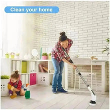 Load image into Gallery viewer, 7 - i - 1 elektrisk scrubber electric spin scrubber cleaning brush - tekshop.no