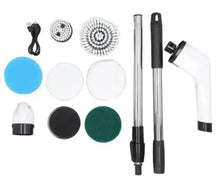 Load image into Gallery viewer, 7 - i - 1 elektrisk scrubber electric spin scrubber cleaning brush - tekshop.no