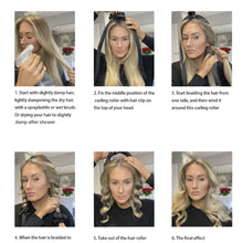 Load image into Gallery viewer, Heatless Hair Curler hårbånd - Krøll håret uten varme