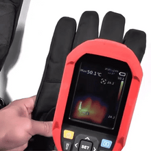 Load image into Gallery viewer, Elektriske og oppvarmede vinter hansker med 4000 mAh powerbanker tekshop.no