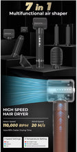 Load image into Gallery viewer, Preimum 7 i 1 Hair Styler med Airwrap, airflow og hårføner tekshop.no