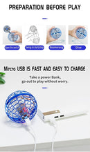 Load image into Gallery viewer, 360 Flying Drone Ball Flynova LED Trick Boomerang Orb Ball tekshop.no