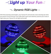 Load image into Gallery viewer, 360 Flying Drone Ball Flynova LED Trick Boomerang Orb Ball tekshop.no