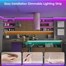 Load image into Gallery viewer, 5 meter Rainbow LED Strips Regnbue farger Music Sync - Twinkly Strings tekshop.no