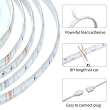 Load image into Gallery viewer, 5 meter Rainbow LED Strips Regnbue farger Music Sync - Twinkly Strings tekshop.no