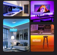 Load image into Gallery viewer, 5 meter Rainbow LED Strips Regnbue farger Music Sync - Twinkly Strings tekshop.no