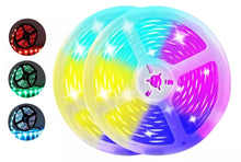 Load image into Gallery viewer, 5 meter Rainbow LED Strips Regnbue farger Music Sync - Twinkly Strings tekshop.no