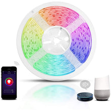 Load image into Gallery viewer, 5 meter Rainbow LED Strips Regnbue farger Music Sync - Twinkly Strings tekshop.no