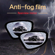 Load image into Gallery viewer, 4 stk Anti regn bil sidespeil og Anti- fog film tekshop.no