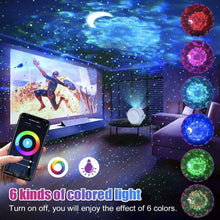 Load image into Gallery viewer, Galaxy lights projector med App og smart home WIFI tilkobling tekshop.no