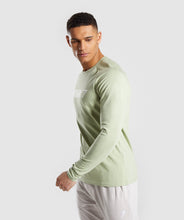 Load image into Gallery viewer, Gymshark Apollo Long Sleeve T-Shirt - Green - tekshop.no