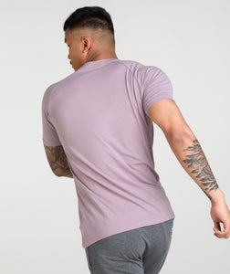 Gymshark Apollo T-Shirt - Purple Chalk/White - tekshop.no