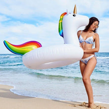 Load image into Gallery viewer, Inflatable unicorn swimming ring - tekshop.no