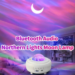 Nordlysbildeprojektor - stjernehimmel projektor med Bluetooth-høyttaler tekshop.no