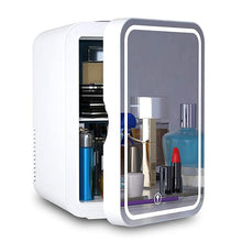 Load image into Gallery viewer, Sminke kjøleskap med speil - Makeup cosmetic fridge tekshop.no