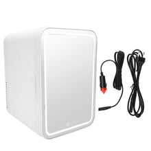 Load image into Gallery viewer, Sminke kjøleskap med speil - Makeup cosmetic fridge tekshop.no