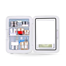 Load image into Gallery viewer, Sminke kjøleskap med speil - Makeup cosmetic fridge tekshop.no
