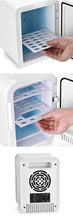 Load image into Gallery viewer, Sminke kjøleskap med speil - Makeup cosmetic fridge tekshop.no