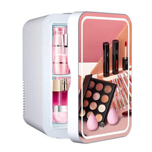 Load image into Gallery viewer, Sminke kjøleskap med speil - Makeup cosmetic fridge tekshop.no