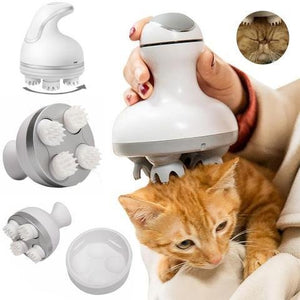 Katt og hund hodemassasje apparat Cat massager tekshop.no