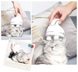 Katt og hund hodemassasje apparat Cat massager tekshop.no