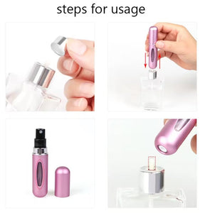 10ml påfyllbar parfymeflaske - Refillable perfume travel bottle tekshop.no