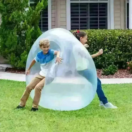 2 stk Jelly Balloon Bubble Ball, oppblåsbar og vannfylt gummiball (L og XL) tekshop.no