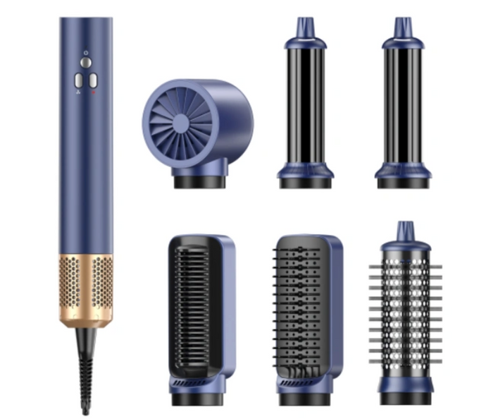 6 i 1 Profesjonell Hair Styler - Blå farge - tekshop.no