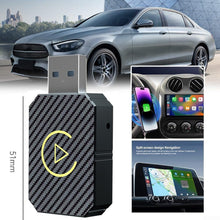 Load image into Gallery viewer, 2-i-1 kompakt CarPlay-adapter med Bluetooth og WiFi