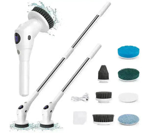 7-i-1 elektrisk scrubber electric spin scrubber cleaning brush tekshop.no