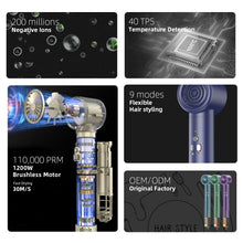 Load image into Gallery viewer, 6-i-1 Multistyler med Ionisk Teknologi og Oppbevaringsboks