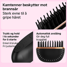 Load image into Gallery viewer, Oppladbar miniglattebørste | Rask styling på farten - tekshop.no