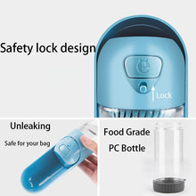 Load image into Gallery viewer, Vannflaske til hund Inkl. vannfilter - Pet travel water bottle - tekshop.no