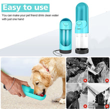 Load image into Gallery viewer, Vannflaske til hund Inkl. vannfilter - Pet travel water bottle - tekshop.no