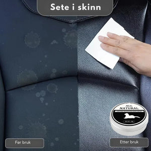 Effektiv skinnpleie for bilinteriør | Enkel påføring, profesjonelt resultat
