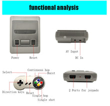 Load image into Gallery viewer, Super Nintendo Game Console med 620 spill - tekshop.no