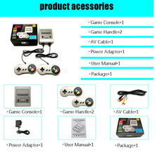 Load image into Gallery viewer, Super Nintendo Game Console med 620 spill - tekshop.no