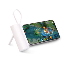 Load image into Gallery viewer, 5000 mAh power bank med kickstand
