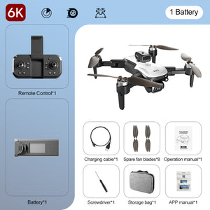 4K Quadcopter Drone med App-styring og Live View