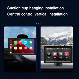 Universal 7” CarPlay & Android Auto Skjerm | Touch, GPS & Bluetooth
