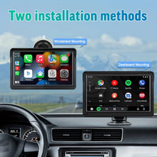Load image into Gallery viewer, Universal 7” CarPlay &amp; Android Auto Skjerm | Touch, GPS &amp; Bluetooth