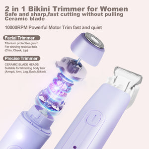 All-in-One Lady Shaver | Skånsom og effektiv hårfjerning