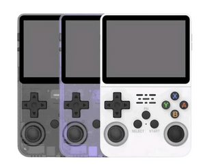 R36S Retro Spillkonsoll, 128GB, Open Source, 20.000+ spill inkludert