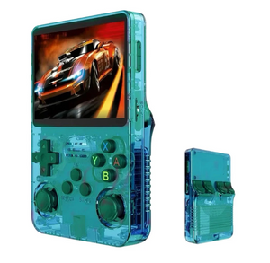 R36S Retro Spillkonsoll, 128GB, Open Source, 20.000+ spill inkludert