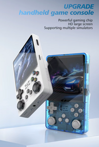 R36S Retro Spillkonsoll, 128GB, Open Source, 20.000+ spill inkludert