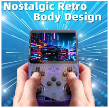 Load image into Gallery viewer, R36S Retro Spillkonsoll, 128GB, Open Source, 20.000+ spill inkludert