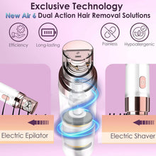 Load image into Gallery viewer, 2-i-1 Epilator og Barbermaskin | Langvarig glatt hud - tekshop.no