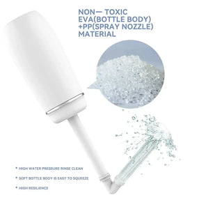 Toalett vaske rompe flaske og sprayflaske tekshop.no